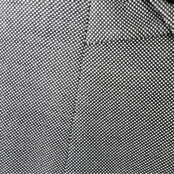 The Limited black white polka dot preppy button office crop academia blazer 0 - Picture 7 of 8